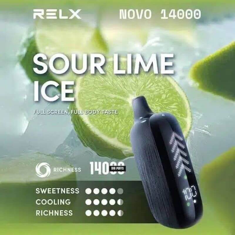 SGVape-RELX-NOVO-14K-SOUR-LIME-ICE-SG-Vape-Hub